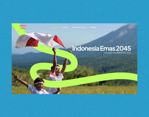 Website Indonesia Emas 2045